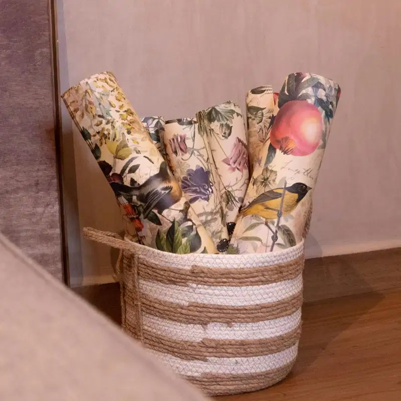 Papel Perfumado para Gavetas Romã 5 Folhas - Dani Fernandes