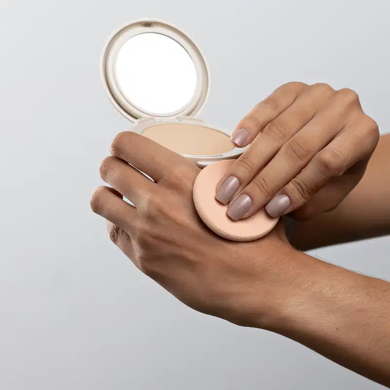 Adcos Fotoproteção Diária com Ácido Hialurônico FPS50 Nude - Pó Compacto 11g