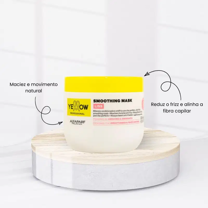 Yellow Liss Smoothing - Máscara Capilar 300ml