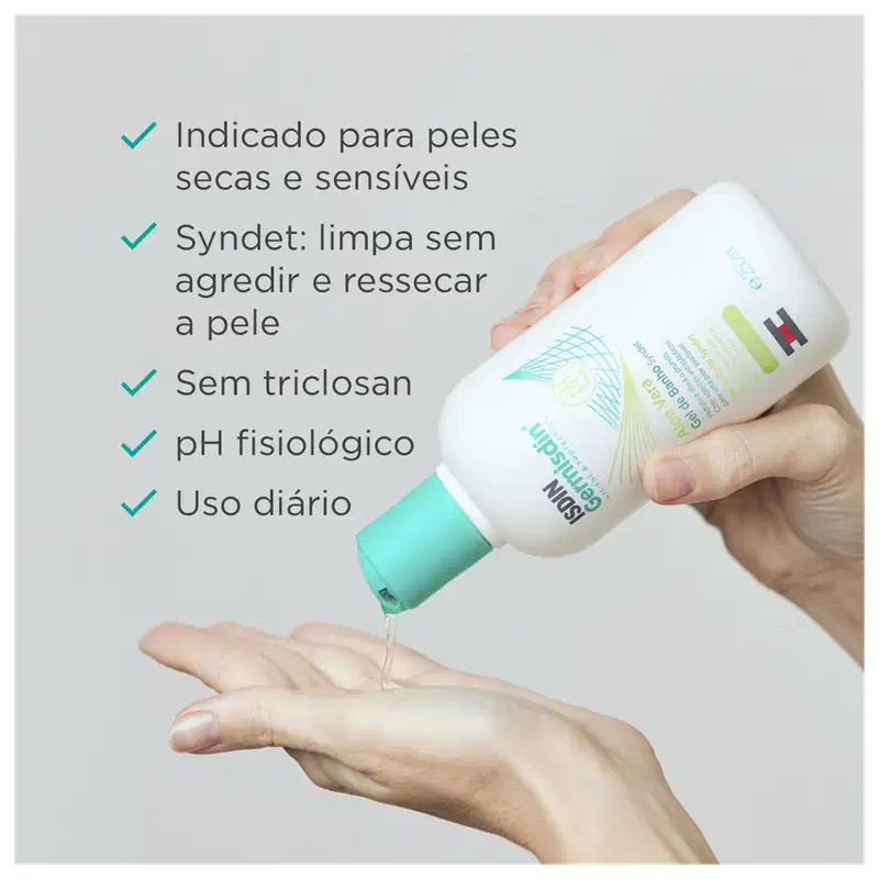 ISDIN Germisdin Aloe Vera - Gel de Banho 250ml