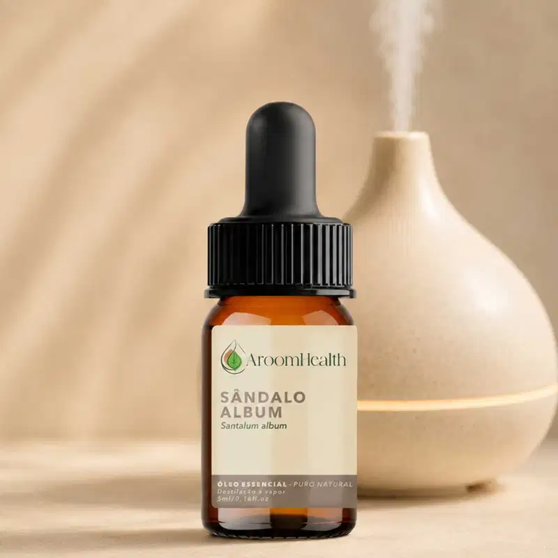 Óleo Essencial Puro Natural de Sândalo Album 5 ml