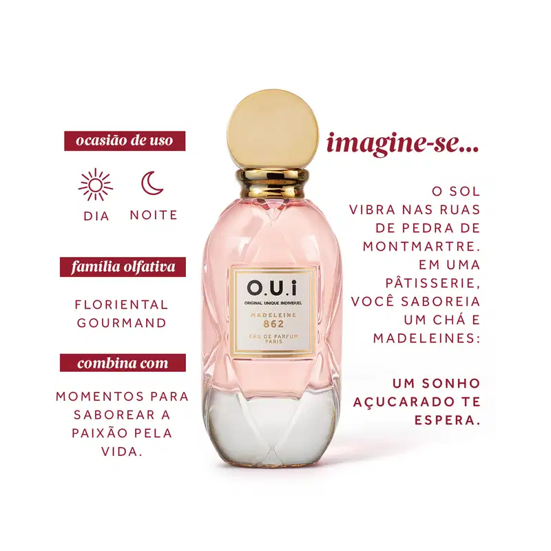 O.U.i Madeleine 862 Eau de Parfum 75ml