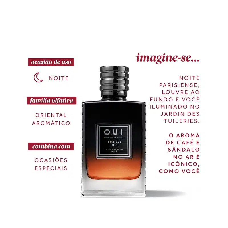O.U.i Iconique 001 Eau de Parfum 75ml