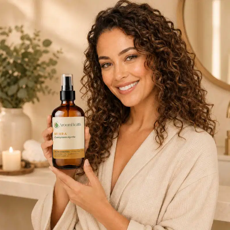 Óleo Vegetal Puro Natural de Mirra 500ml