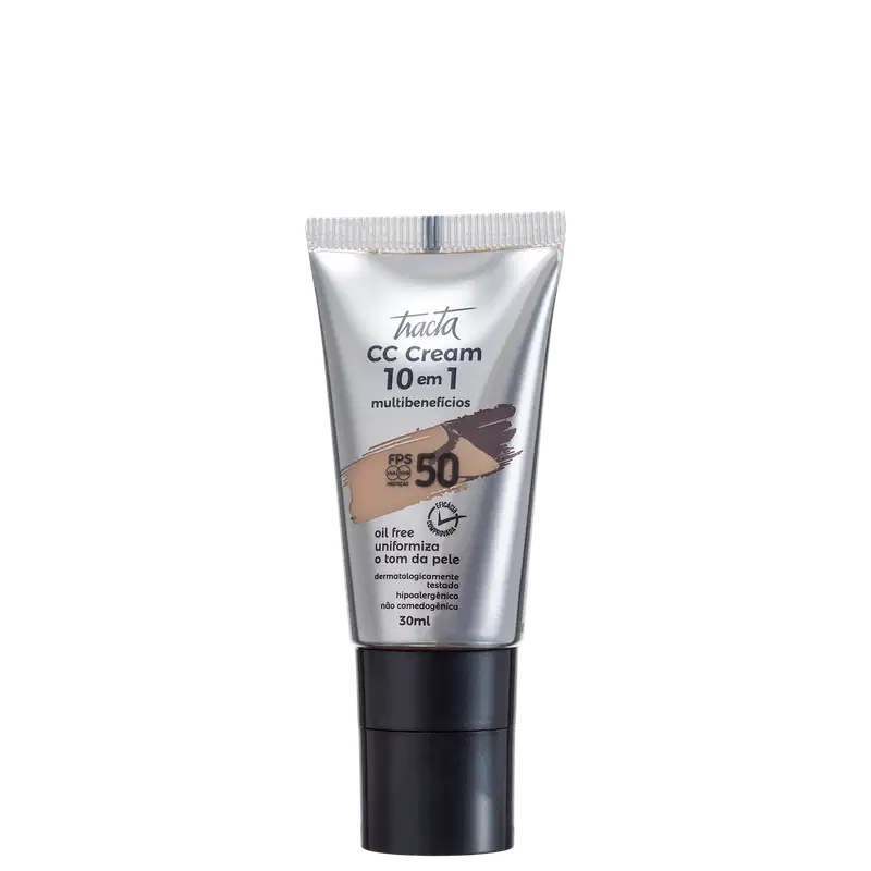 Tracta 10 em 1 Multibenefícios FPS50 01 - CC Cream 30ml