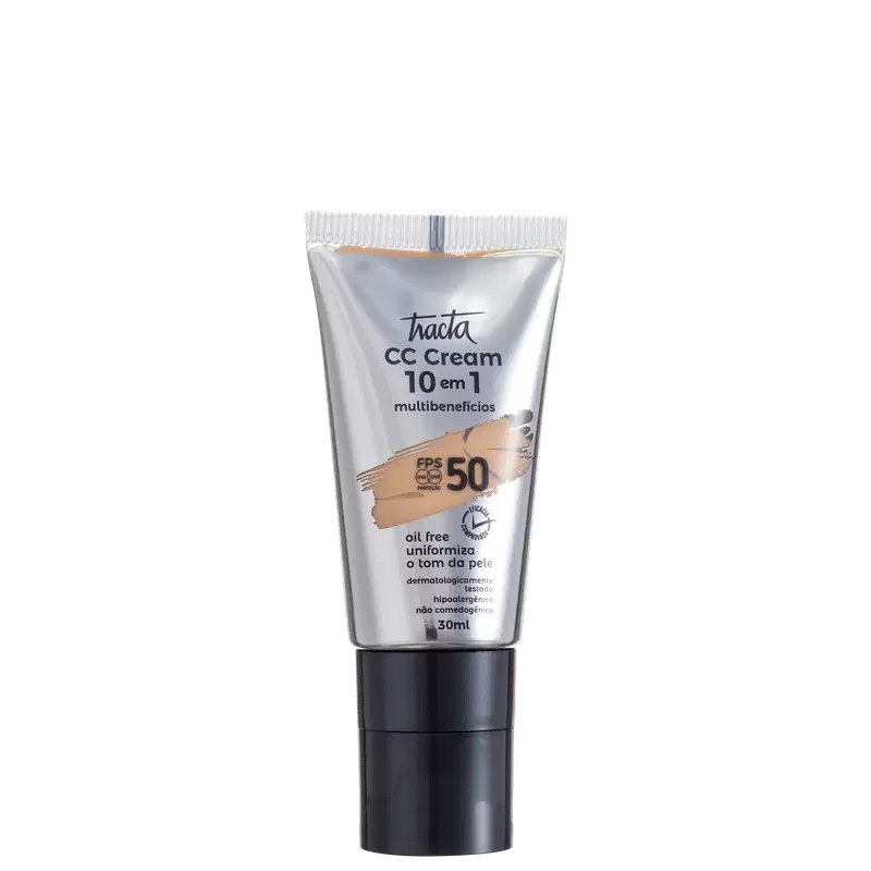 Tracta 10 em 1 Multibenefícios FPS50 02 - CC Cream 30ml