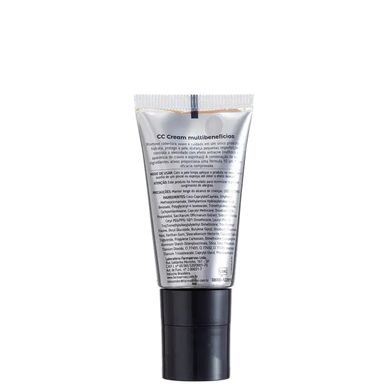 Tracta 10 em 1 Multibenefícios FPS50 02 - CC Cream 30ml