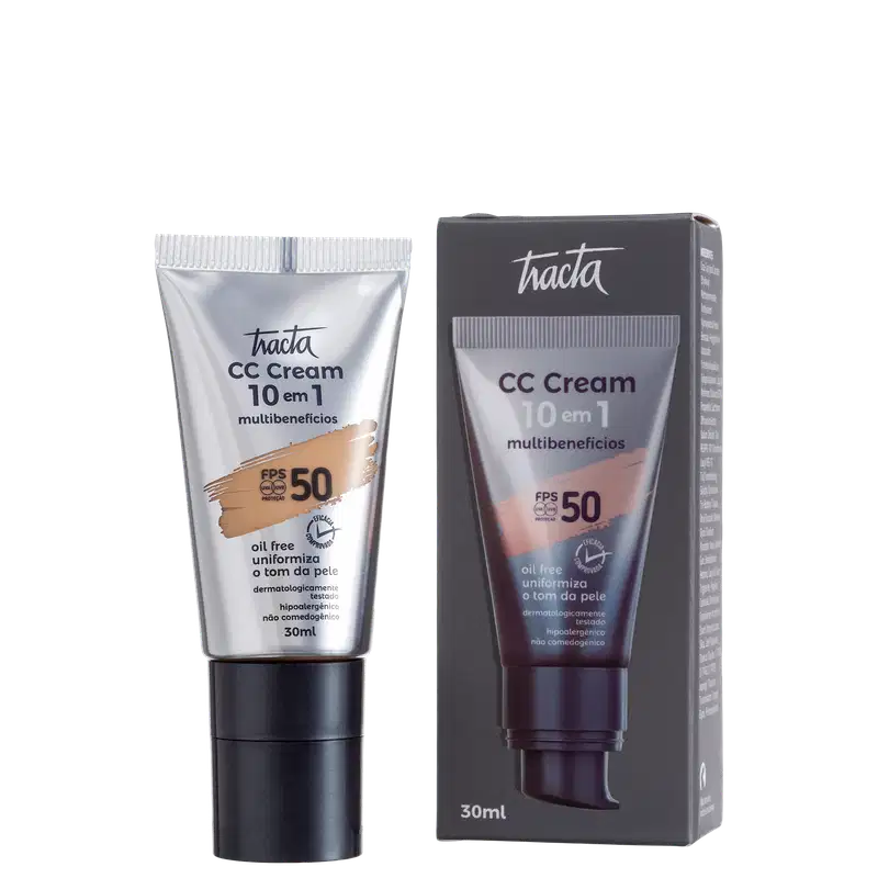 Tracta 10 em 1 Multibenefícios FPS50 03 - CC Cream 30ml