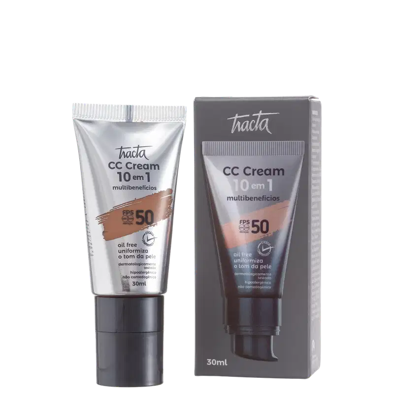 Tracta 10 em 1 Multibenefícios FPS50 07 - CC Cream 30ml