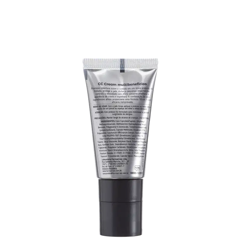 Tracta 10 em 1 Multibenefícios FPS50 08 - CC Cream 30ml