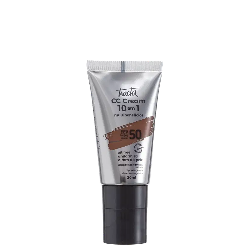 Tracta 10 em 1 Multibenefícios FPS50 08 - CC Cream 30ml