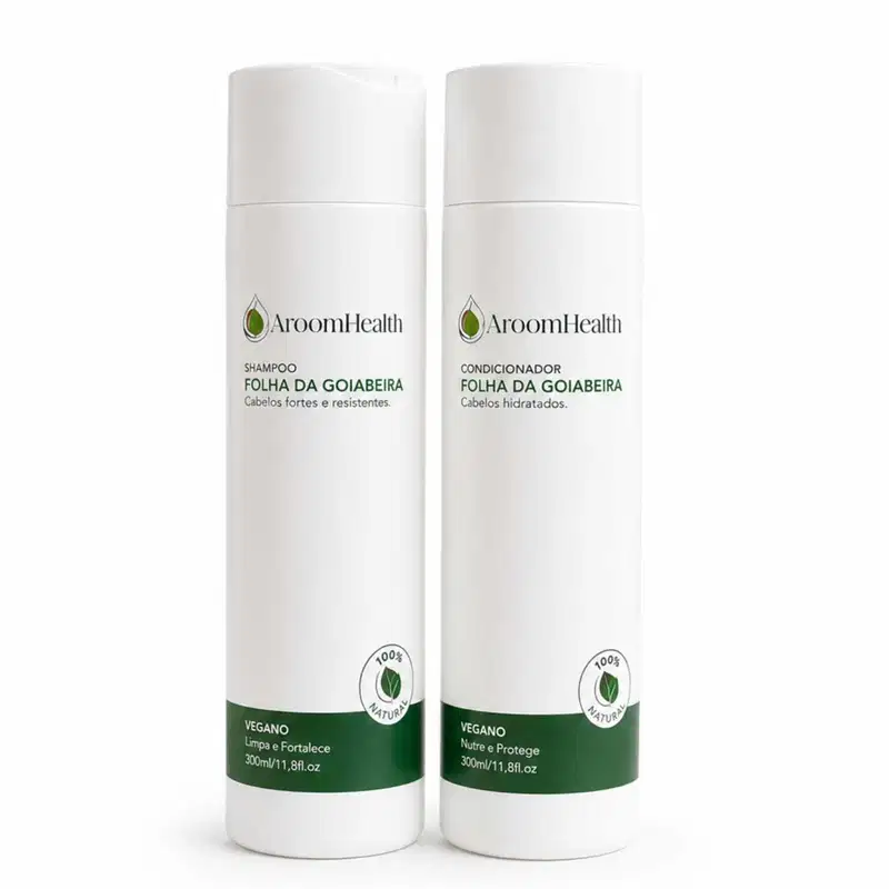 Kit de Shampoo e Condiconador Folha da Goiabeira 300 ml cada