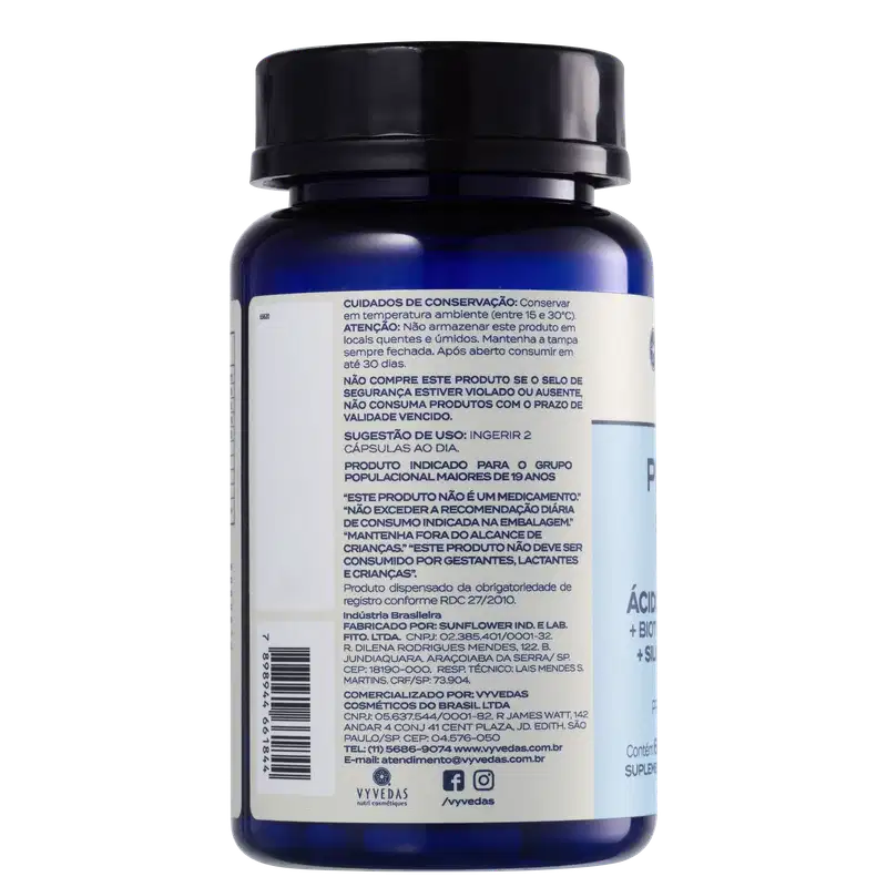 Vyvedas PureYou Skin Beauty - Suplemento Alimentar (60 Cápsulas)