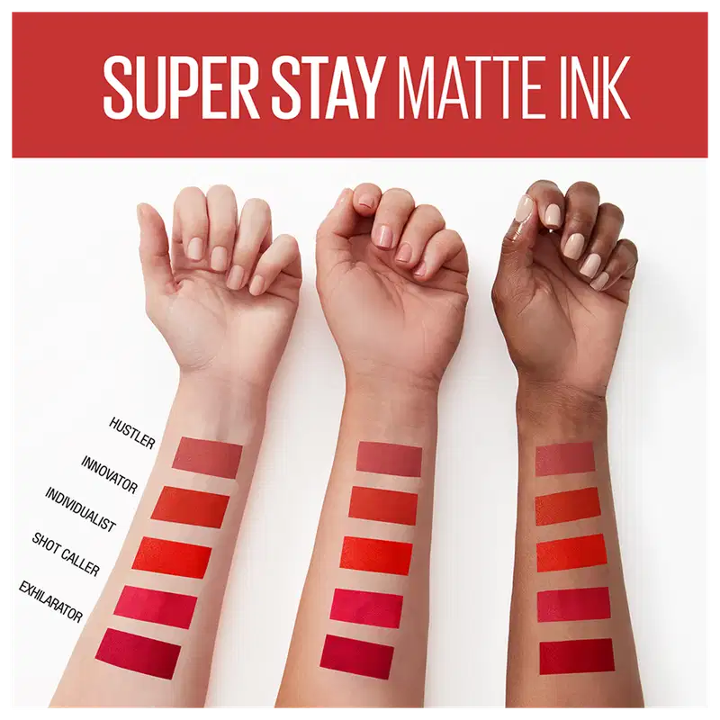 Maybelline Superstay Matte Ink Hustler - Batom Líquido Longa Duração 5ml
