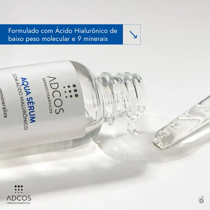 Kit Adcos Aqua + Fotoproteção Diária Ácido Hialurônico (2 Produtos)