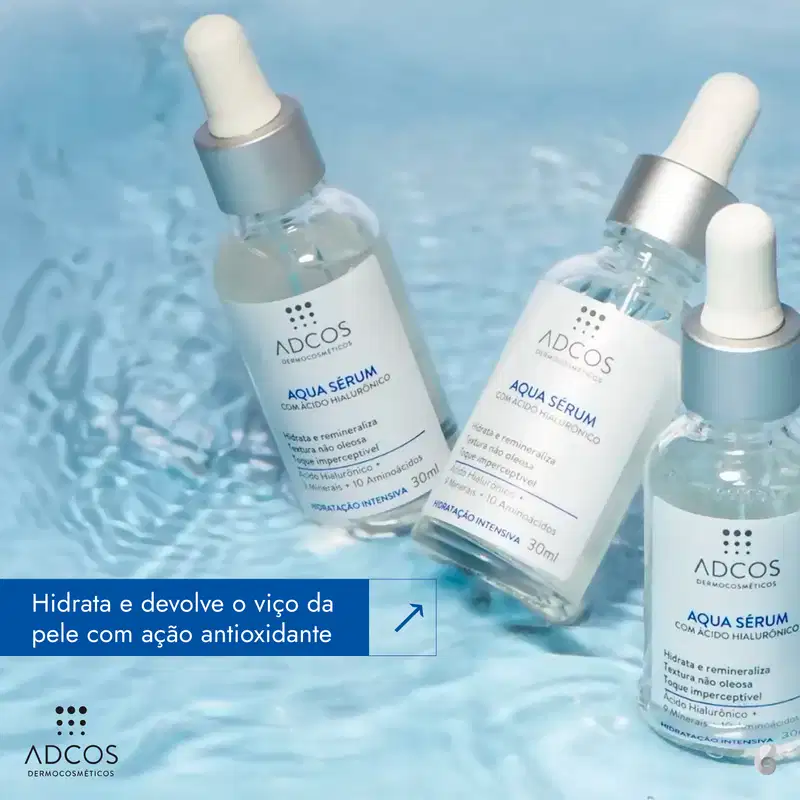 Kit Adcos Aqua + Fotoproteção Diária Ácido Hialurônico (2 Produtos)