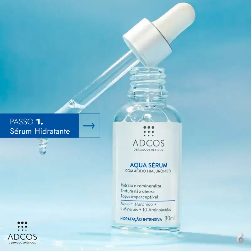 Kit Adcos Aqua + Fotoproteção Diária Ácido Hialurônico (2 Produtos)