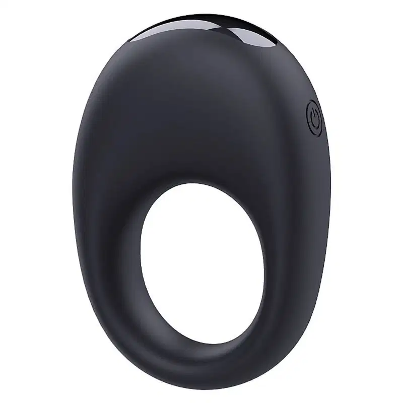 Anel Peniano Ring Z 7 Vibrações Silicone Flexível 8cm x 5,4cm Recarregável Prolonga Ereção