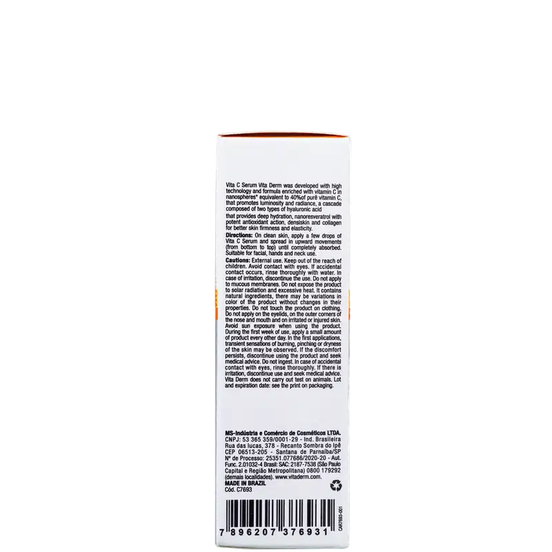 Vita Derm Vita C Concept - Sérum Redutor de Linhas 30ml