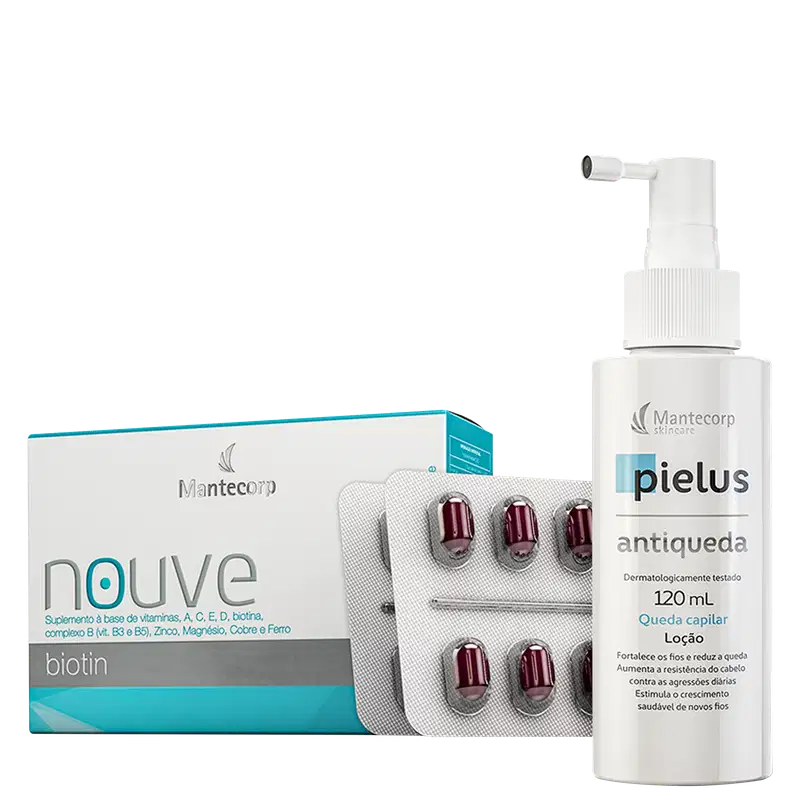 Kit Mantecorp Cabelos & Unhas (2 Produtos)