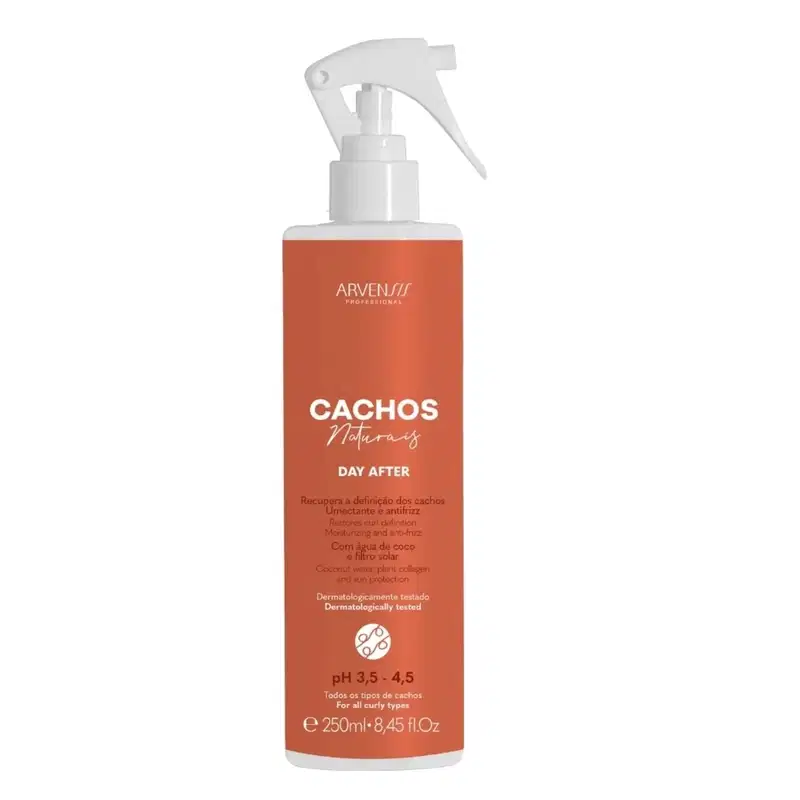 Kit Arvensis Professional Cachos Naturais - Ativador De Cachos Curl Defining 300ml + Day After 250ml