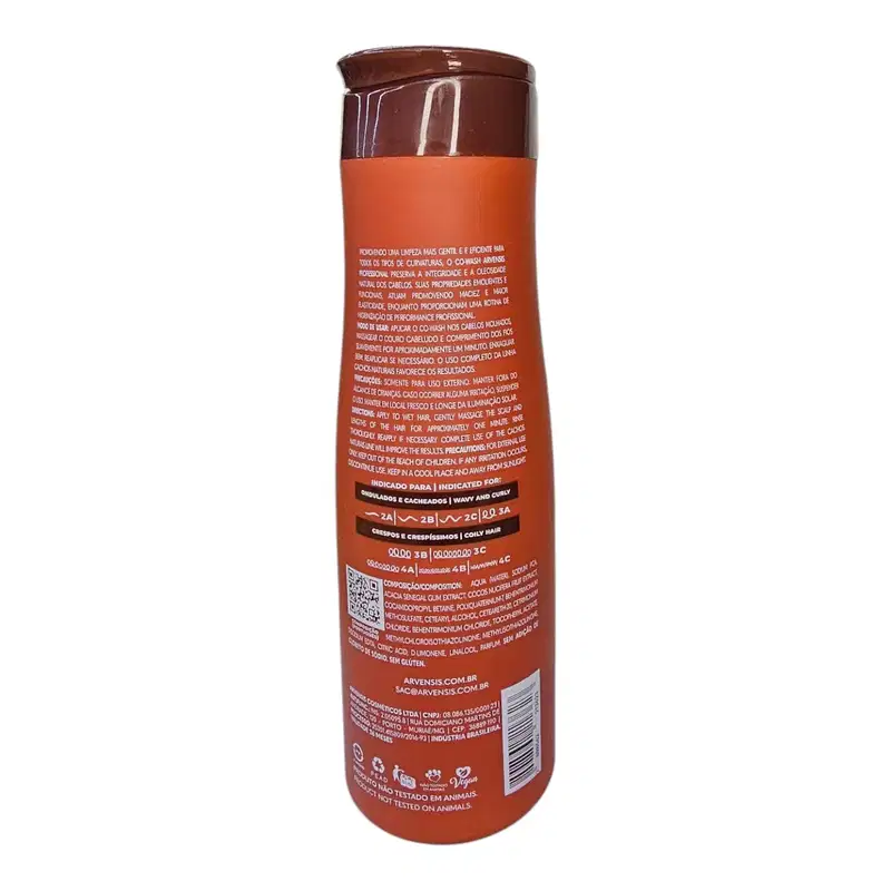 Arvensis Professional Cachos Naturais - Co-Wash 300ml