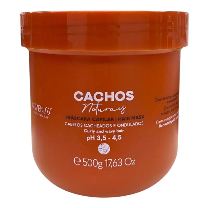 Arvensis Professional Cachos Naturais - Máscara 500g