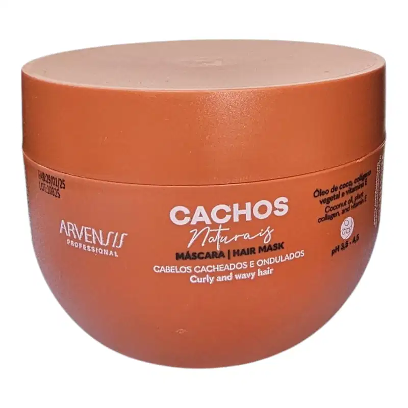 Kit Arvensis Professional Cachos Naturais - Shampoo 300ml + Máscara 250g