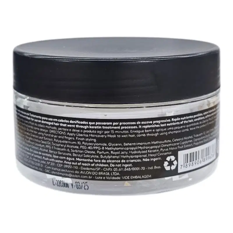 Kit Avlon Uberliss Hydrating - Shampoo 250ml + Haircovery Mask Máscara 150g