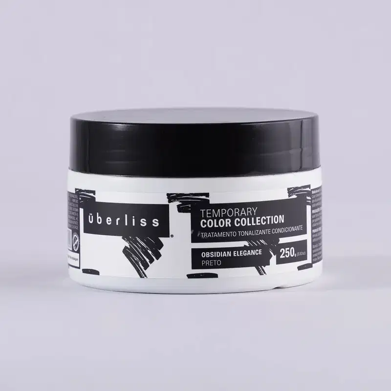 Kit  Avlon Uberliss Hydrating - Shampoo 250ml + Máscara Temporary Obsidian Elegance 250g + Smoothing Rituoil 30ml