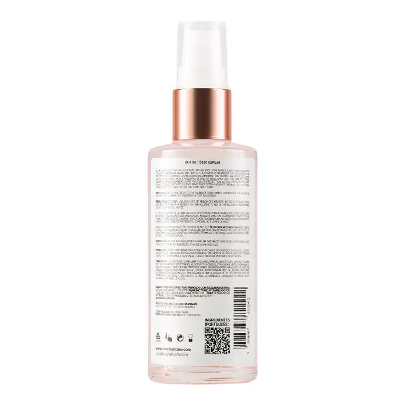 Kit Braé Blonde Oil By Ana Paula Siebert - Shampoo 250ml + Máscara 200g + Óleo 60ml
