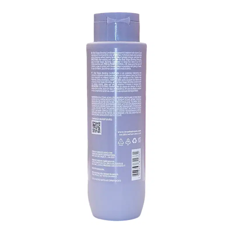 Kit Braé Stages Blonding Duo Home Care, 2 produtos.