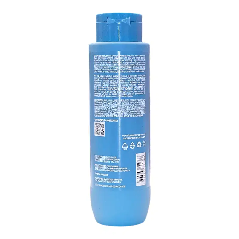 Kit Braé Stages Hydration Home Care, 2 produtos.
