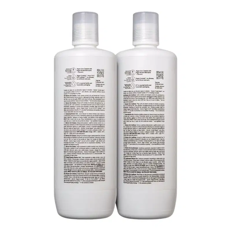 Kit Schwarzkopf Professional BC Bonacure Moisture Kick Glycerol - Shampoo 1L + Condicionador 1L