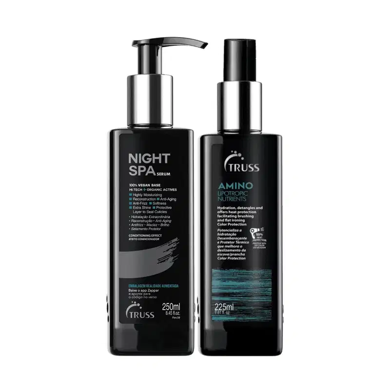 Kit Truss - Night Spa 250ml + Finalizador Amino 225ml