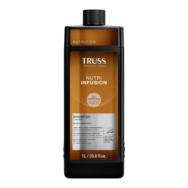 Kit Truss Nutri Infusion - Shampoo 1L + Óleo 60ml + Uso Obrigatório Spray 260ml