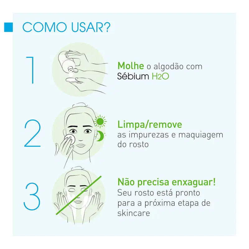 Kit Bioderma Sébium H2O Duo - Água Micelar 2x100ml
