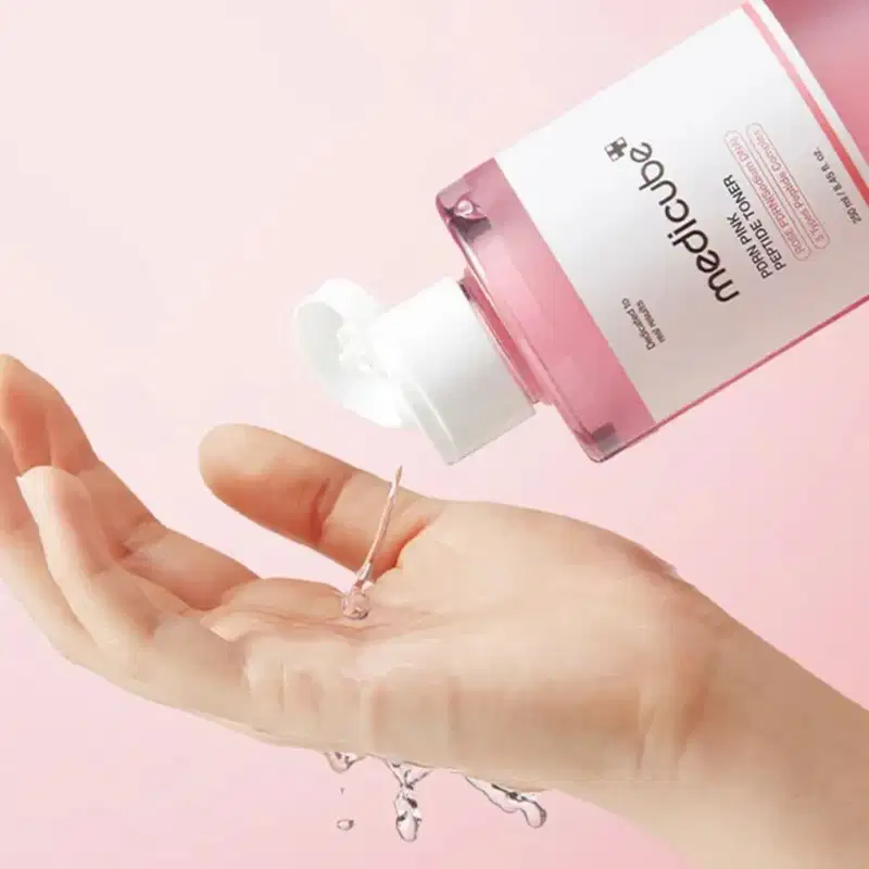 Medicube PDRN Pink Cica Soothing Toner - Tônico Facial Calmante 250ml