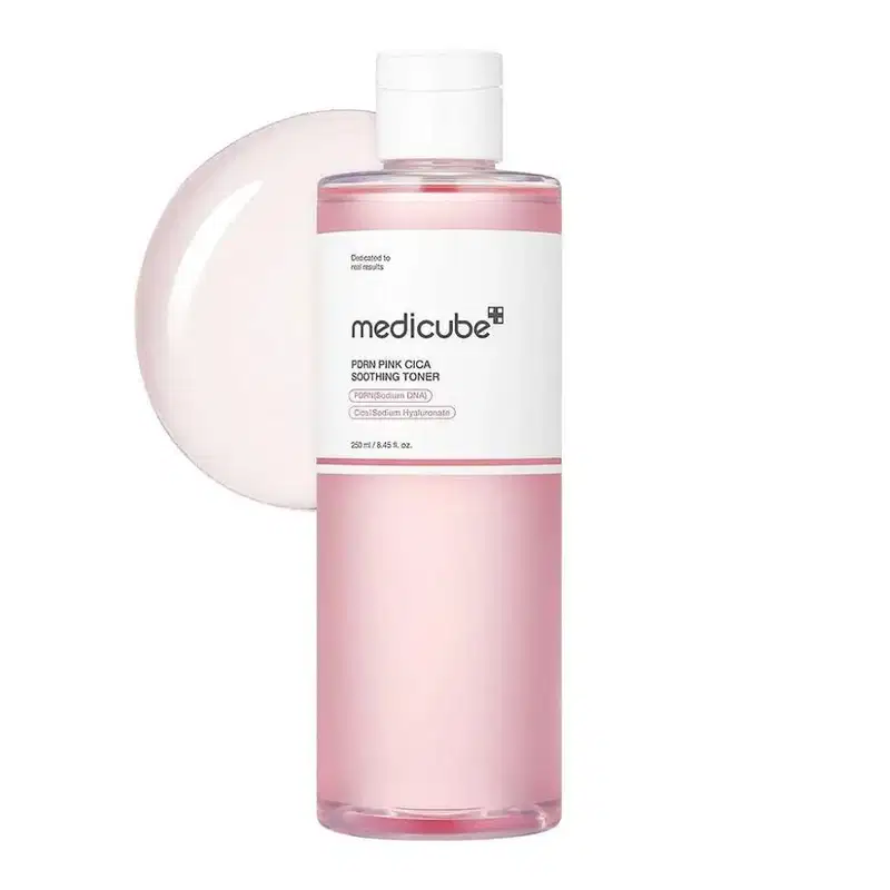 Medicube PDRN Pink Cica Soothing Toner - Tônico Facial Calmante 250ml