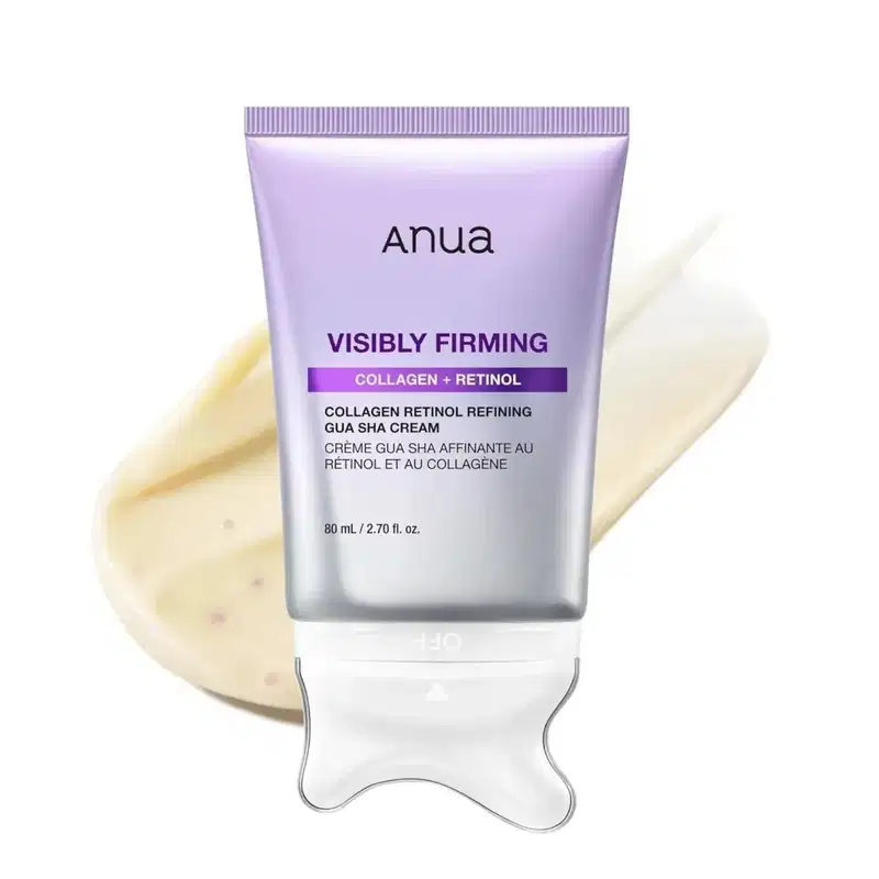Anua Visibly Firming Collagen Retinol Refining Gua Sha Cream 80ml