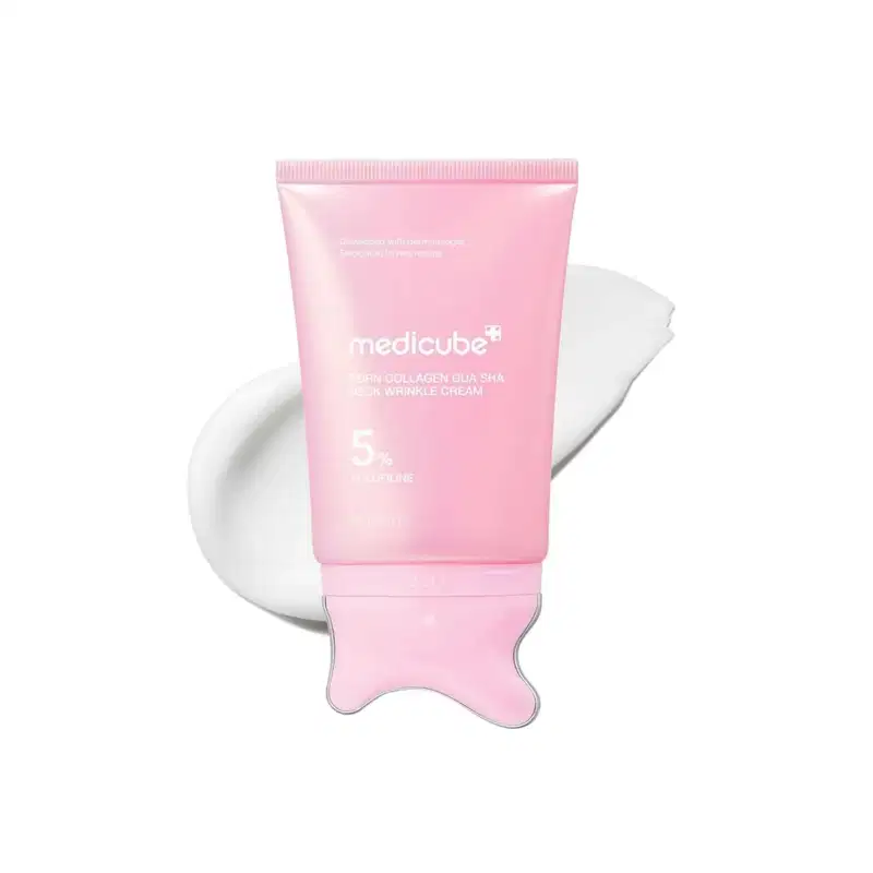 Medicube PDRN Collagen Gua Sha Neck Wrinkle Cream 5% Vplufiline 90g