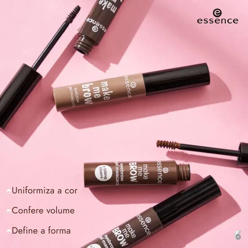 Essence Make Me Brow 04 Ashy Brows - Máscara para Sobrancelha 3,8ml