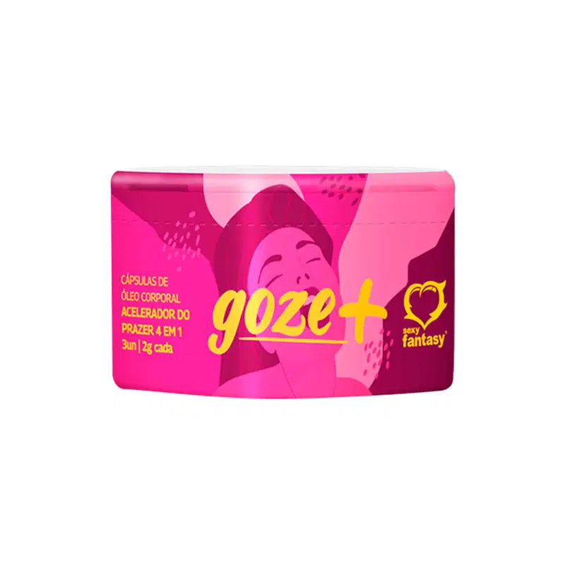 Bolinhas Explosivas Goze+ Acelarador Sexy Fantasy