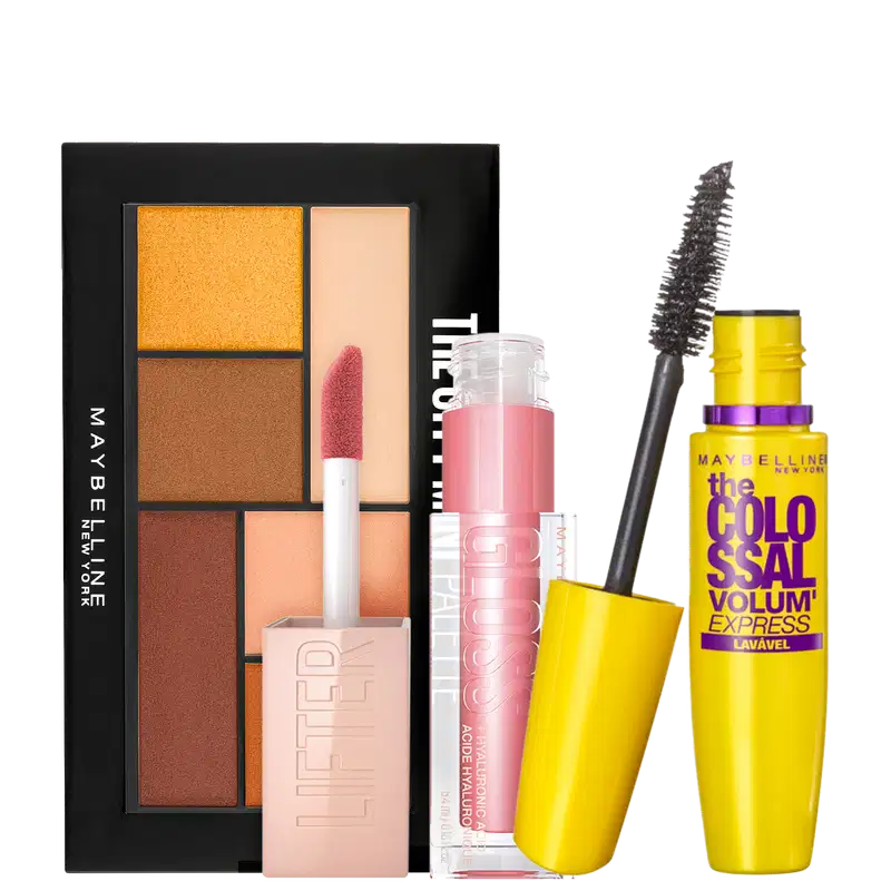 Kit Maybelline Make Incrível Silk (3 Produtos)