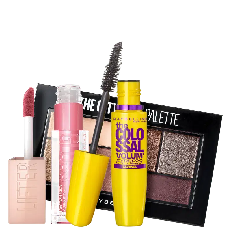 Kit Maybelline Make Incrível Petal (3 Produtos)
