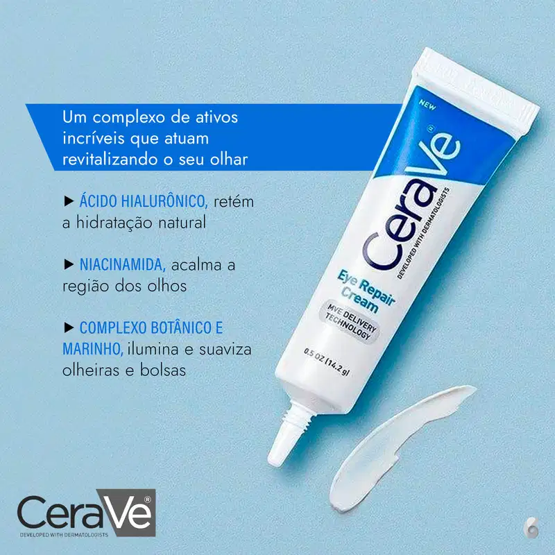 CeraVe Eye Repair - Creme para Área dos Olhos 15ml