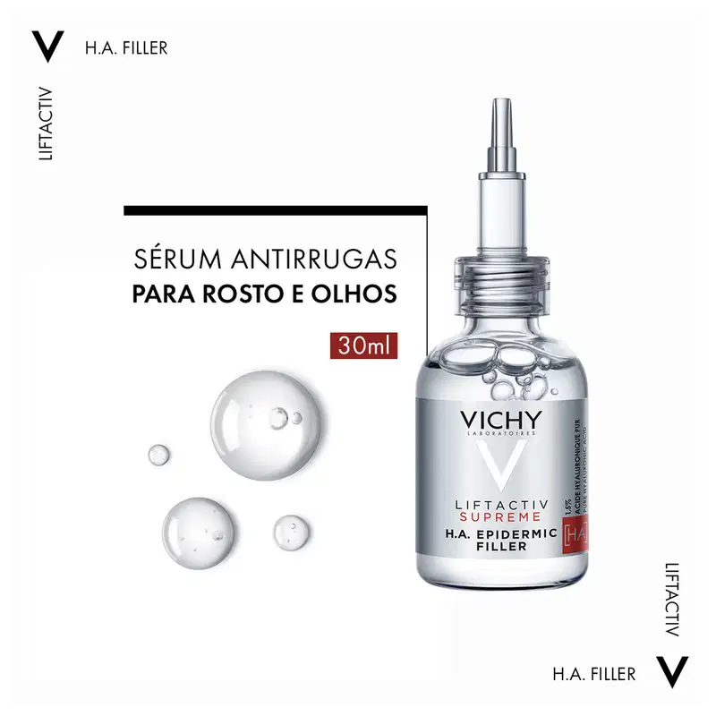 Vichy Liftactiv Supreme H.A. Epidermic Filler - Sérum Redutor de Linhas 30ml
