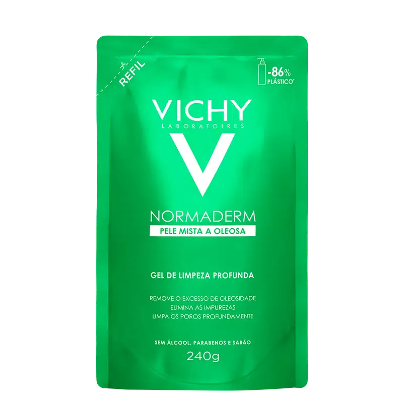 Vichy Normaderm Profunda Refil - Gel de Limpeza Facial 240g