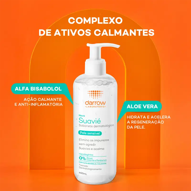 Darrow Suavié Pele Sensível - Sabonete Líquido 400ml