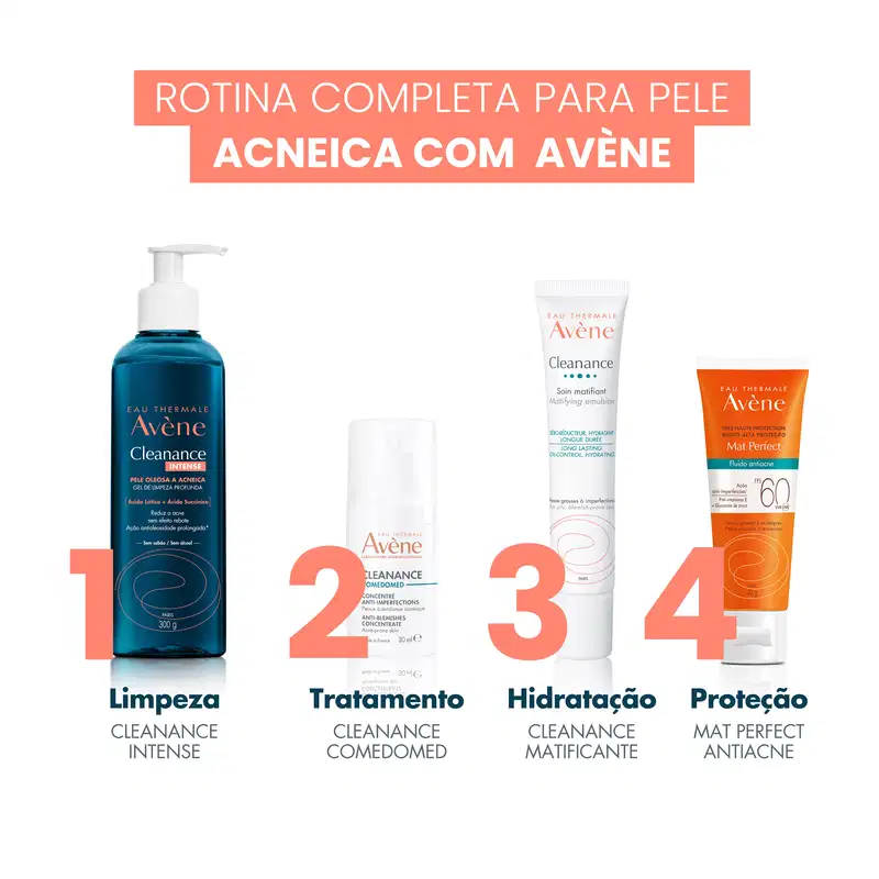Avène Cleanance Intense - Gel de Limpeza Facial Profunda 300g